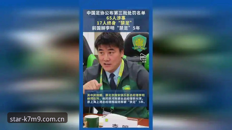 亚星账号注册 中国足协第三批禁足名单详解——亚星体育平台带你回顾事件始末